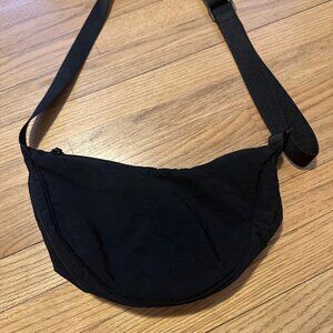 Uniqlo Black Round Mini Shoulder Bag (from Japan)